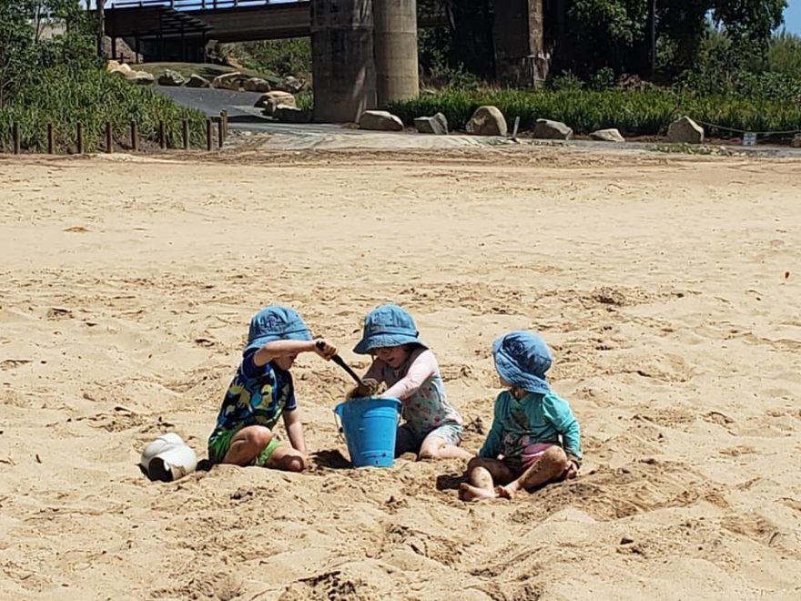 Child care jobs near me kids on the beach