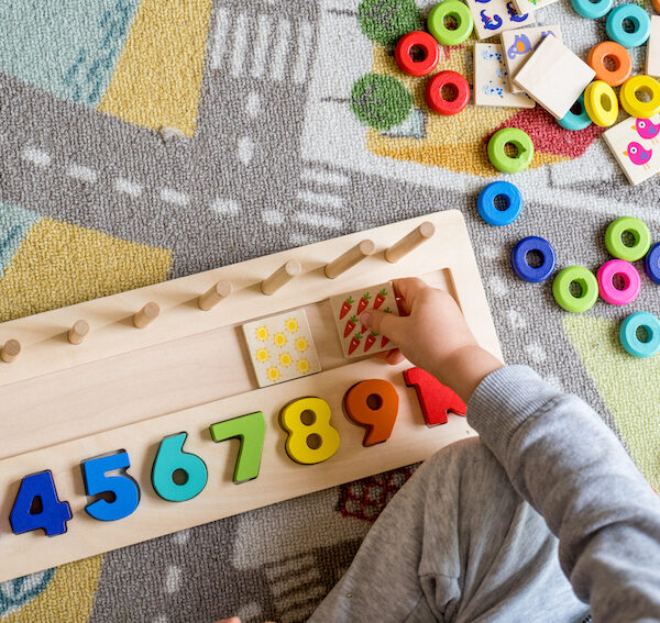 Toys in childcare centre