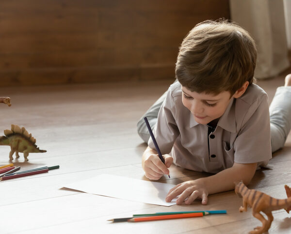 Boy playing